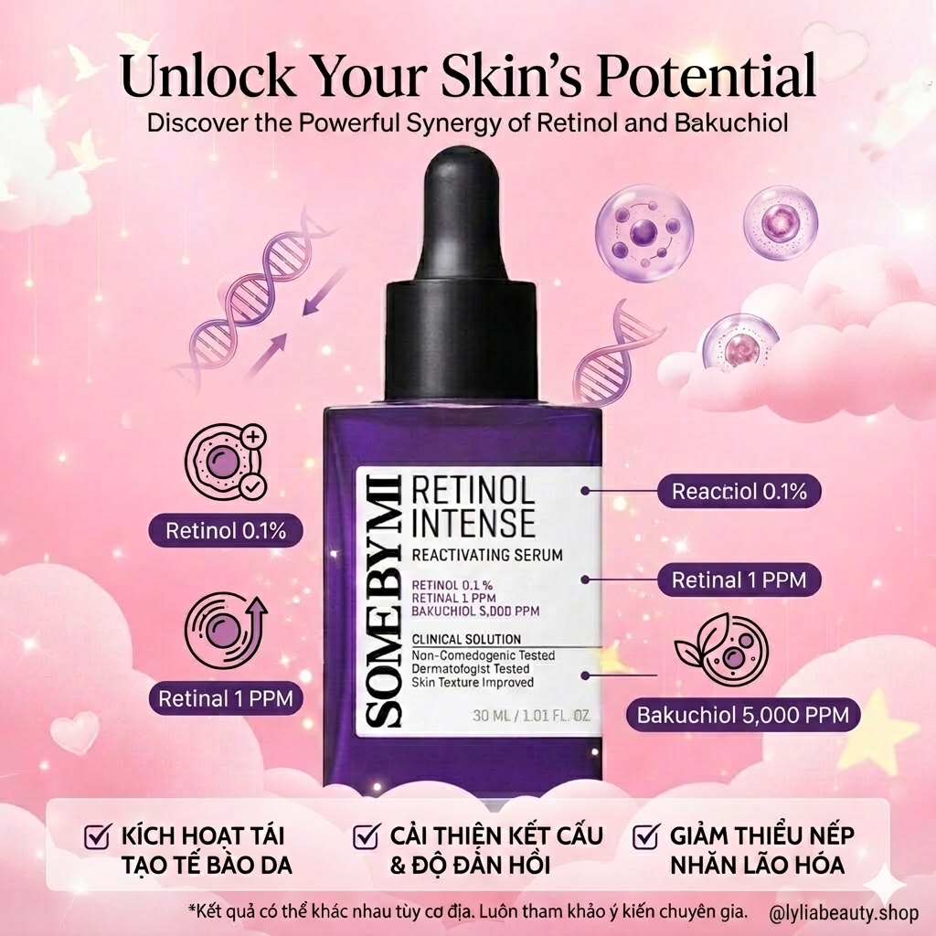 Công dụng Serum Some By Mi Retinol